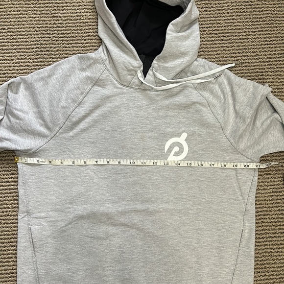 LULULEMON x PELOTON hooded sweatshirt hoodie in Gray size M Like New! - Picture 8 of 8
